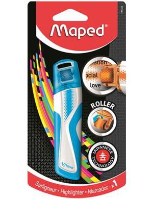 Maped Roller Highlighter - Blue